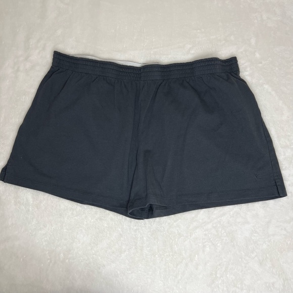 Danskin Now Dark Gray Cotton Gym Shorts 